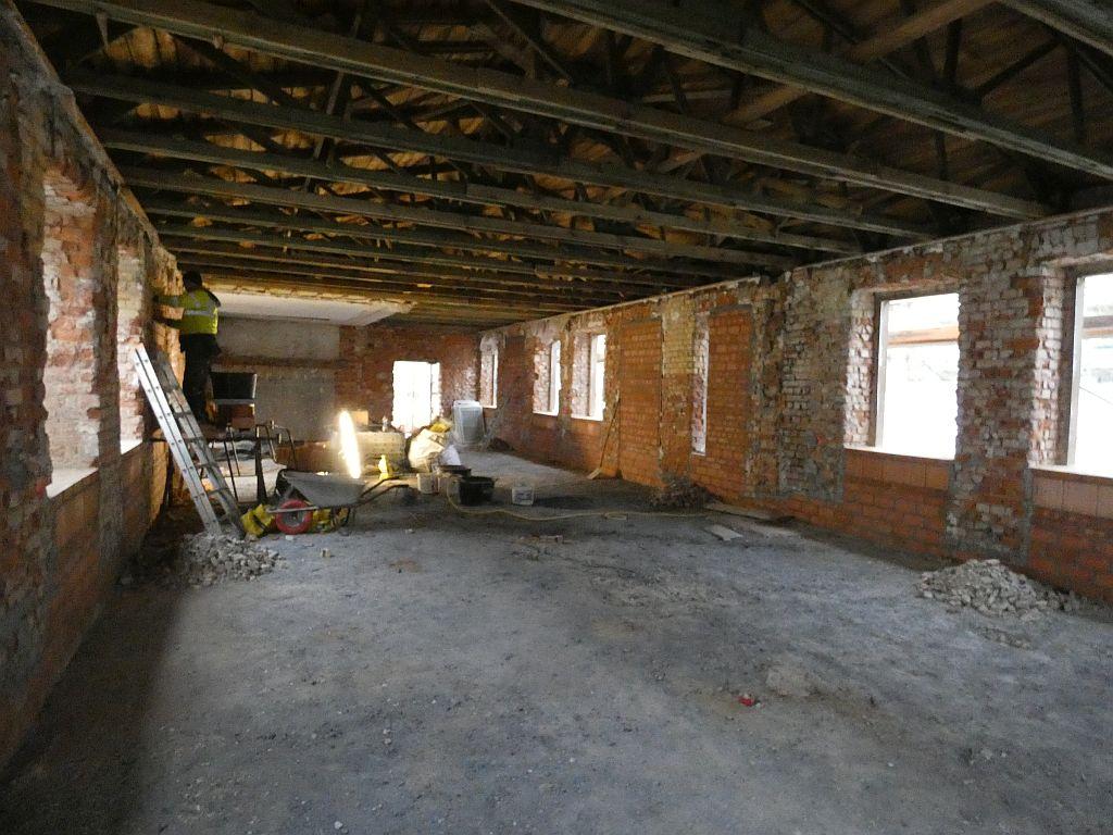 Blick in eine Baustelle