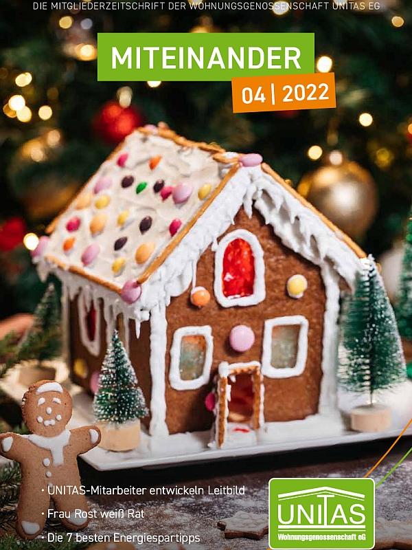 Das Bild zeigt ein Pfefferkuchenhaus