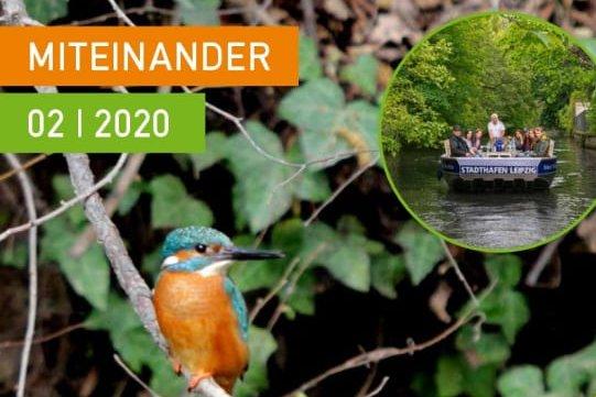 Titelbild der Mitgliederzeitschrift "Miteinander" der Wohnungsgenossenschaft UNITAS eG Juni 2020