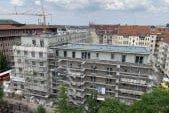 Hausansicht des Neubauprojektes in der Salomonstraße